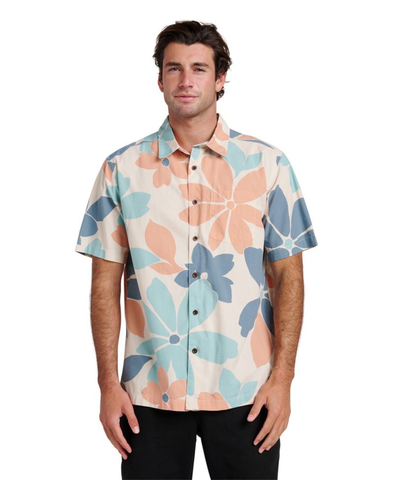 Quiksilver Men's Flower Power Classic-Fit Shirt