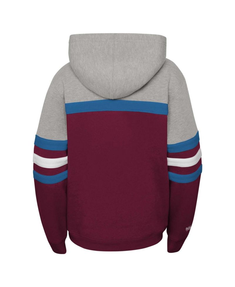 Big Boys Colorado Avalanche Head Coach Pullover Hoodie