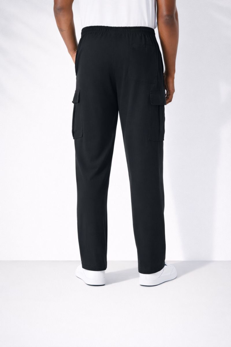 Big & Tall Lightweight Jersey Cargo Sweatpants