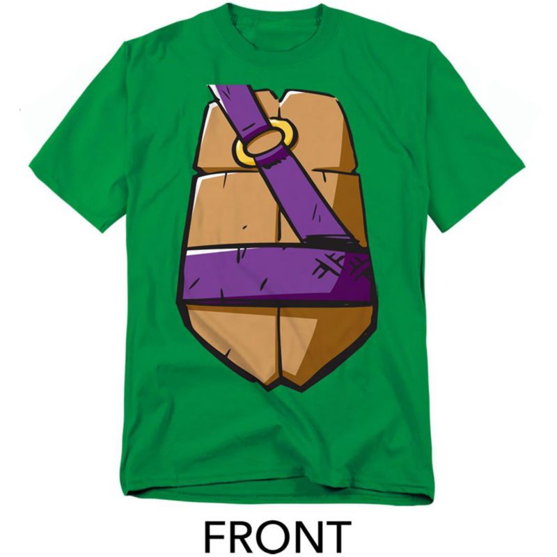 Men's 2012 Donatello Shell Front Back T-Shirt