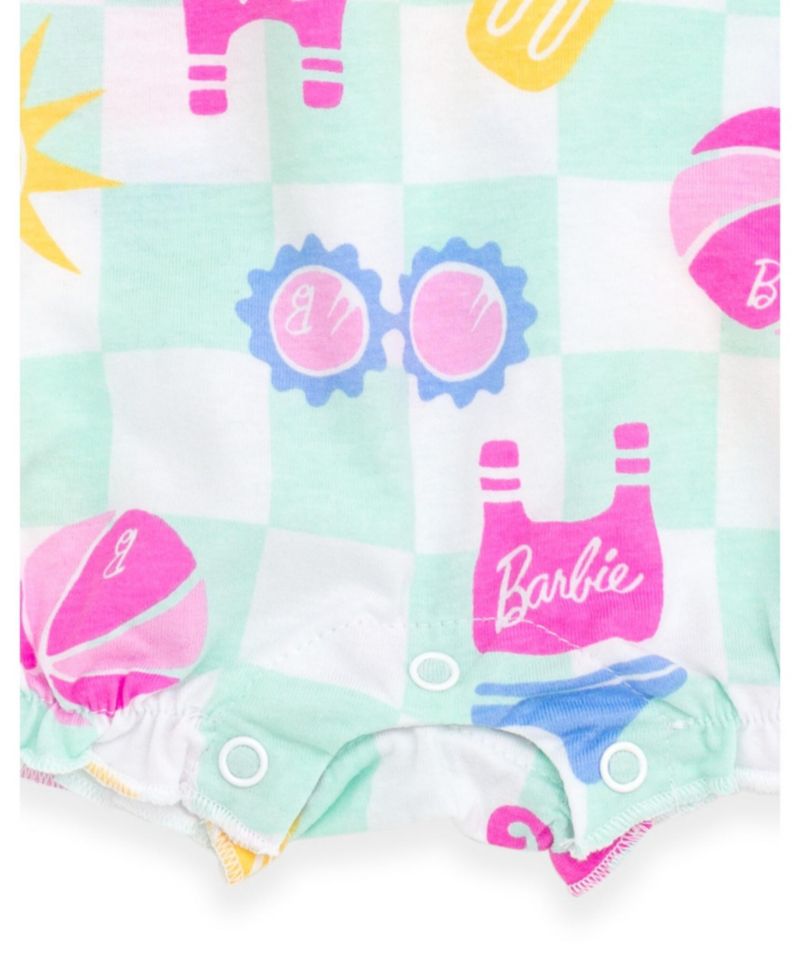 Baby Girls Sleeveless Bubble Romper