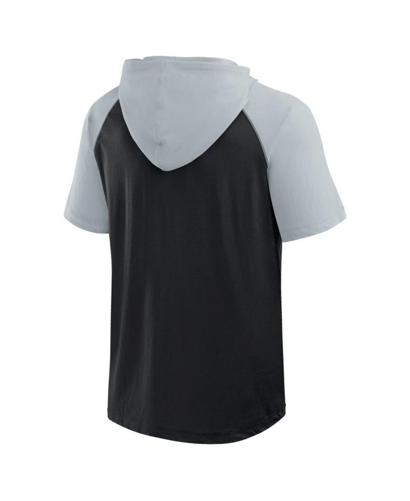 Men's Black Las Vegas Raiders Prime Hoodie T-Shirt
