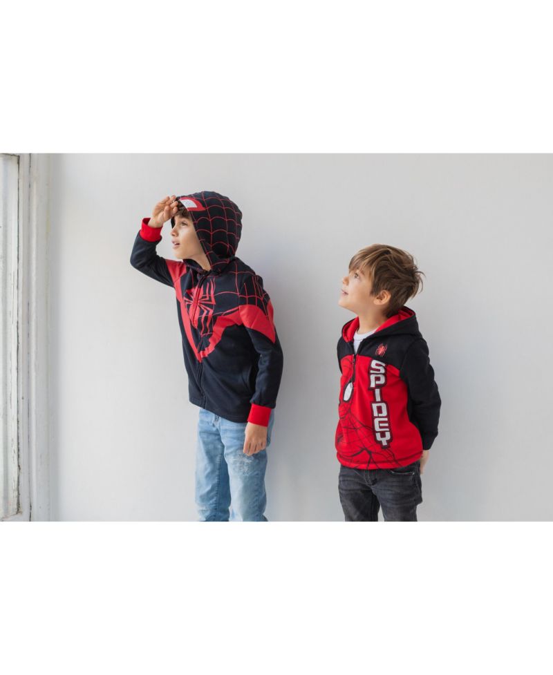 Spider-Man Boys (6-20) Fleece Zip Up Hoodie