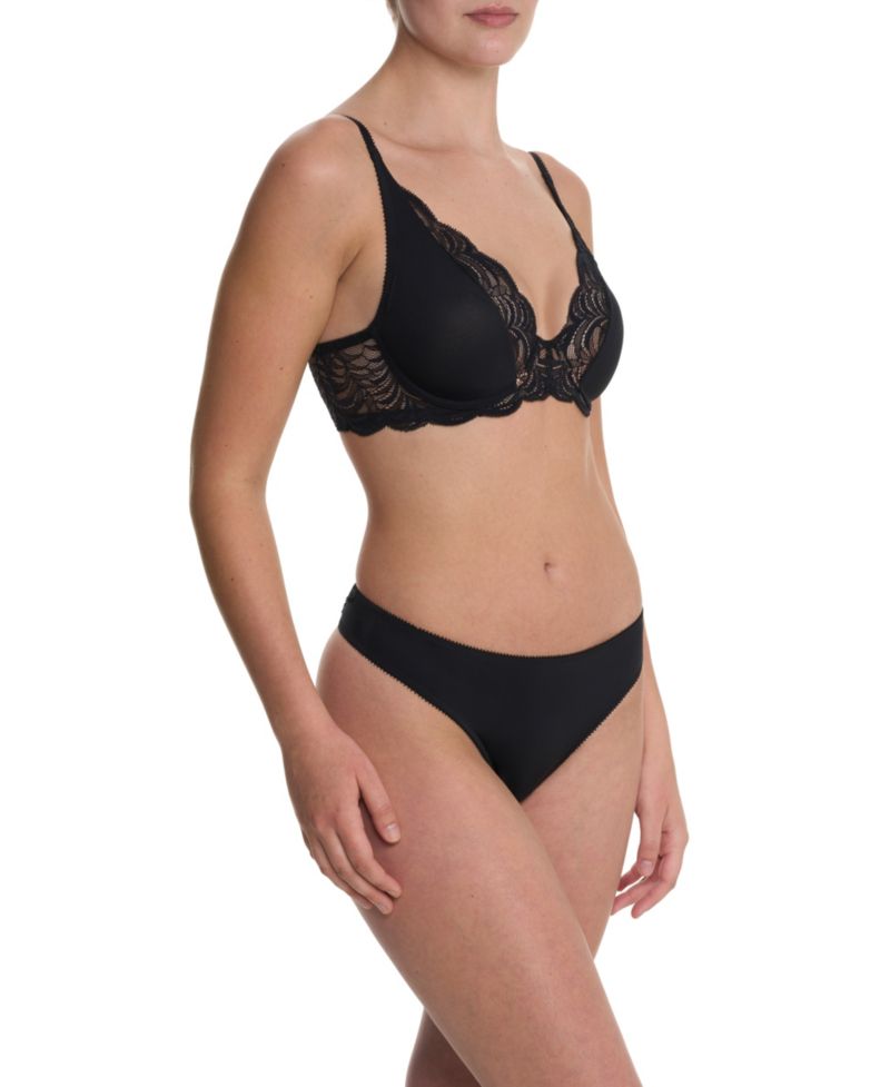 Persuasion Lace Convertible Plunge T-Shirt Bra 721356