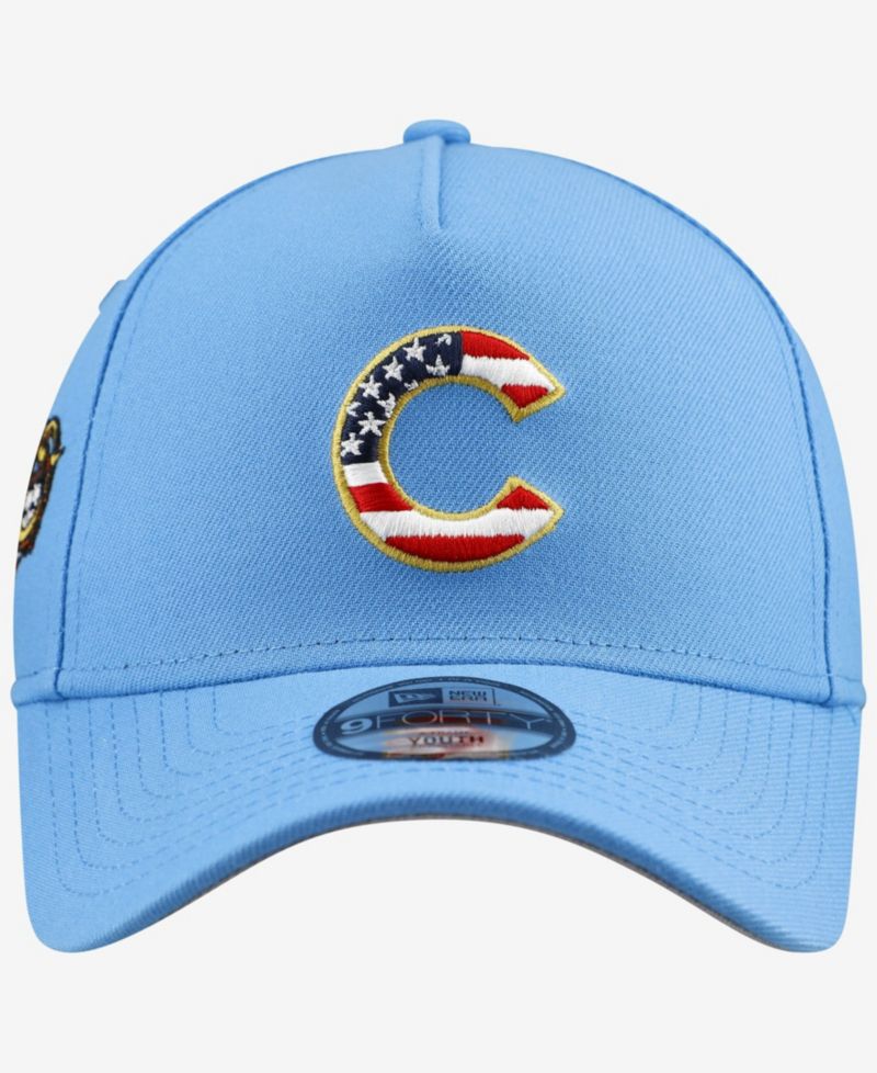 Boys and Girls Chicago Cubs Celebrate America's 250th 9FORTY A-Frame Adjustable Hat
