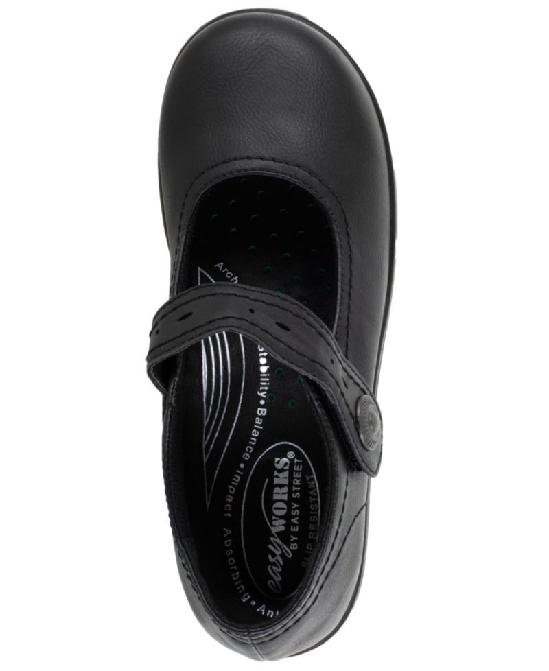 Easy Works by Women's Letsee Mary Jane Clogs