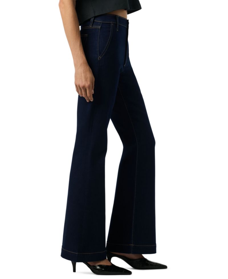 Women's High-Rise Flare Trouser Jeans