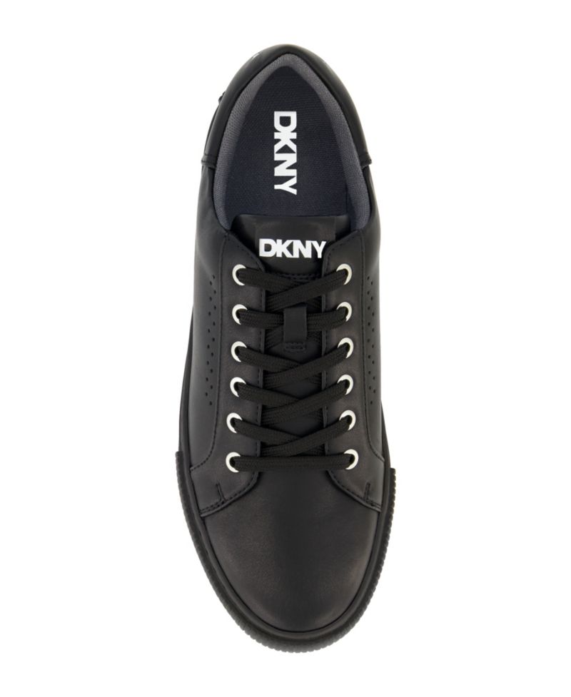 Men's Smooth Leather Sawtooth Sole Sneakers