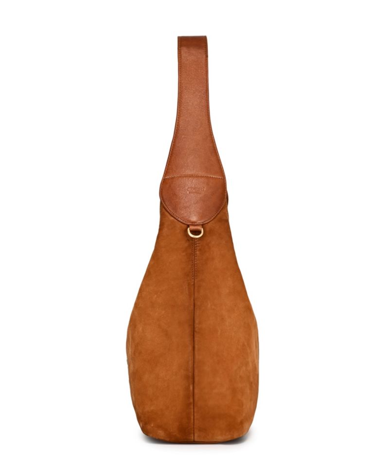 Hydrangea Medium Vintage Ombre Hobo Handbag