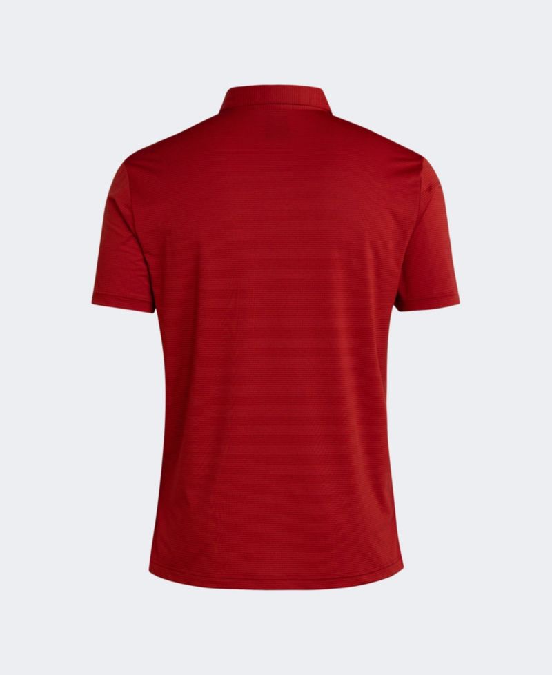Men's Red Louisville Cardinals Ultimate 365 Stripe Polo Shirt