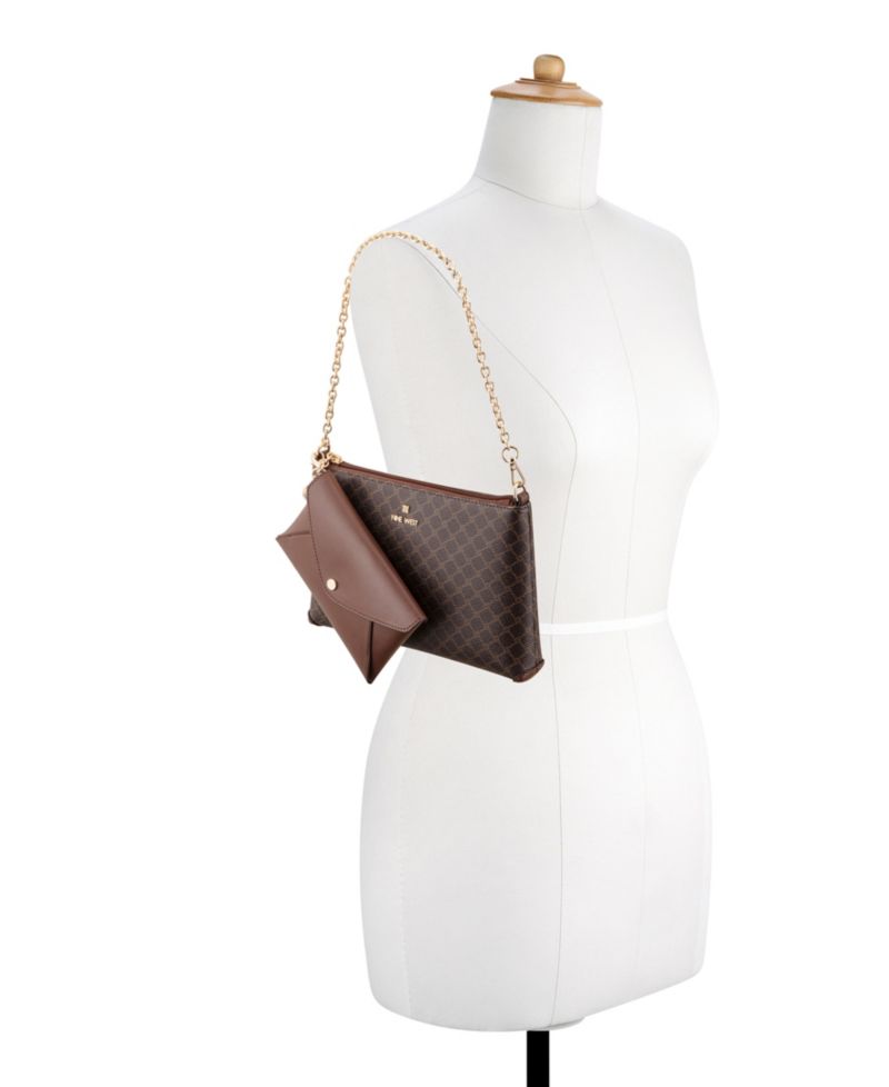 Marissa Convertible Small Wristlet Shoulder Handbag