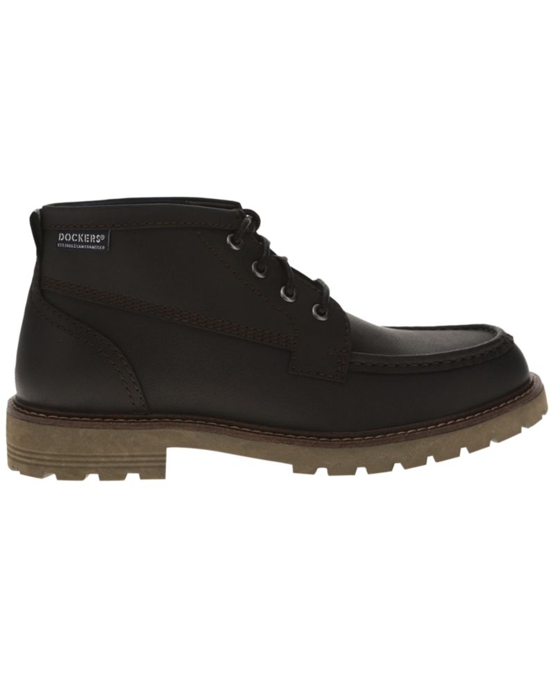 Men's Weston Lightweight Lugged Lace-Up Moc-Toe Boots