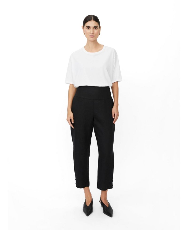 Women's Mapenna Cropped Linen Trousers