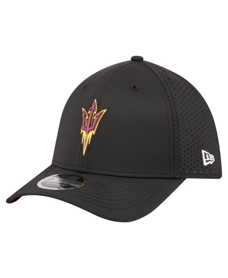 Men's Black Arizona State Sun Devils 39THIRTY M-Crown Flex Fit Hat