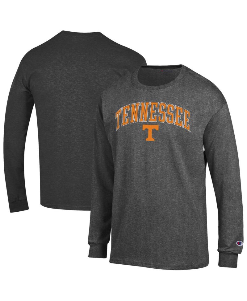 Men's Champion Tennessee Orange Tennessee Volunteers Arch Over Logo Long Sleeve T-Shirt