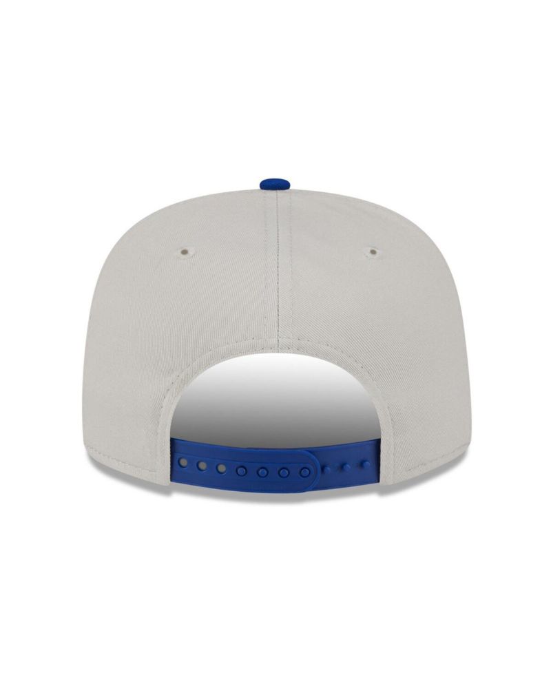 Men's Cream Atlanta Braves Iron Golfer Snapback Hat