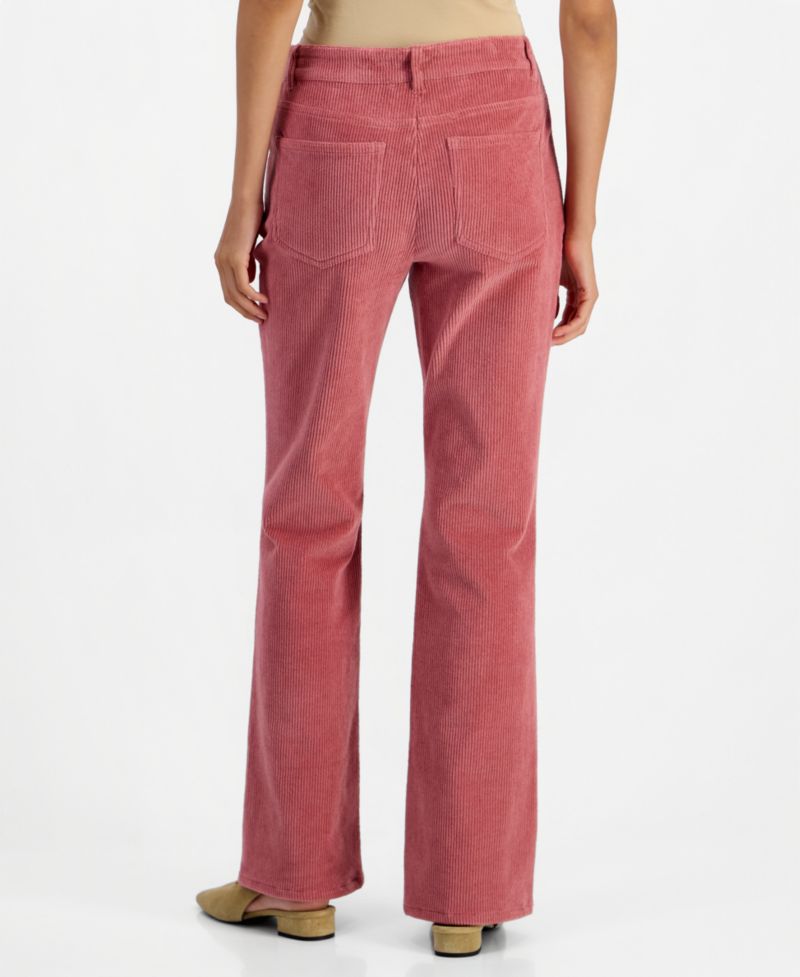 Petite Corduroy Flare Pants