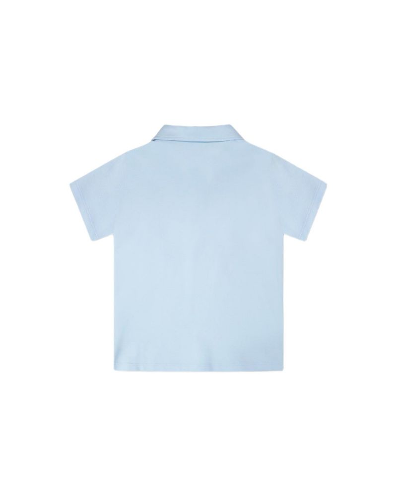 Big Boys Polo T-Shirt Pale