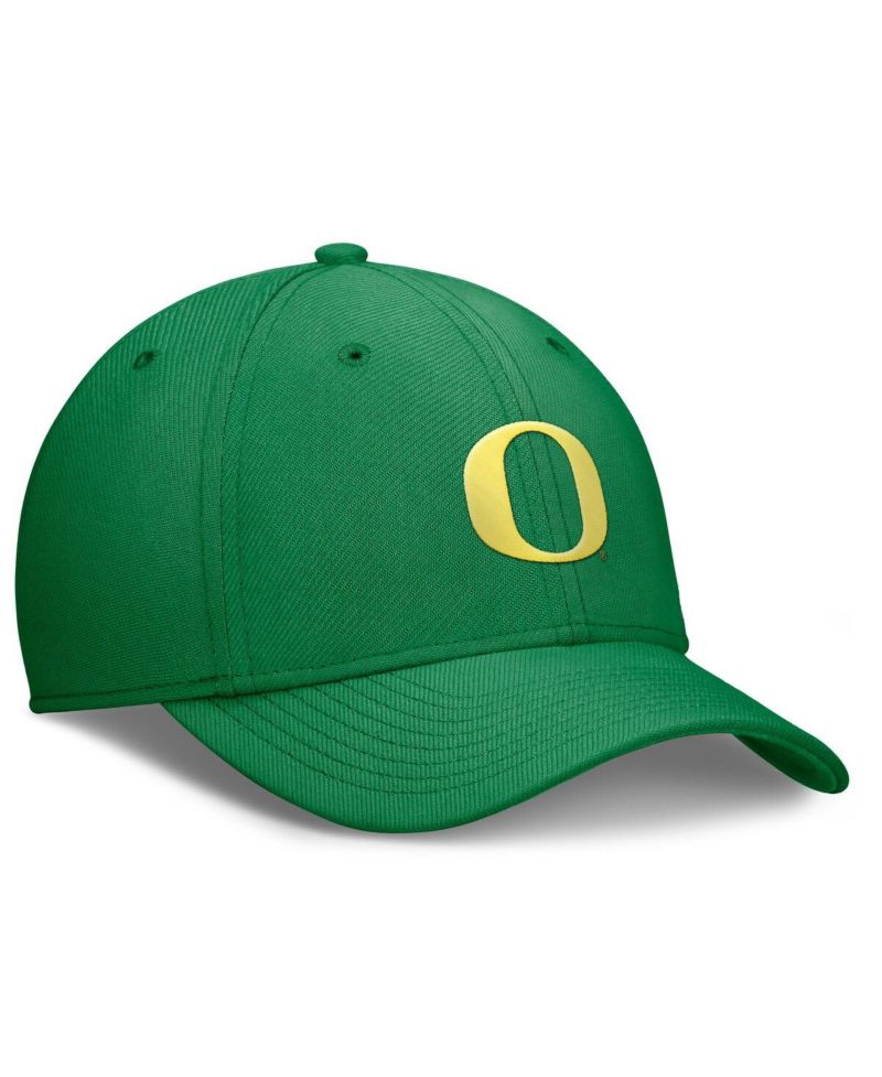 Men's Green Oregon Ducks 2024 On-Field Swoosh Flex Hat