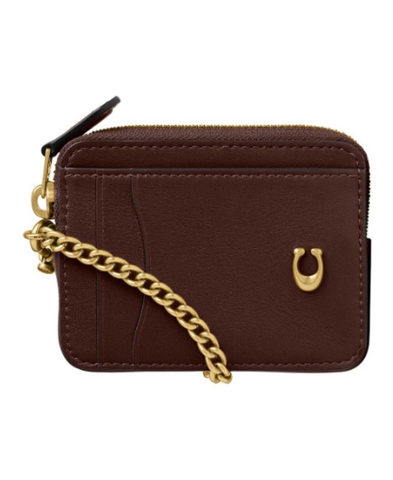 Essential Leather Chain Card Case