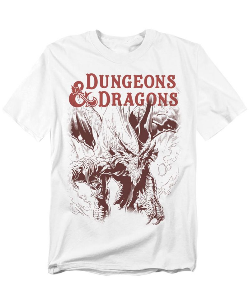 Big & Tall Dungeons and Dragons Striking Dragon T-Shirt