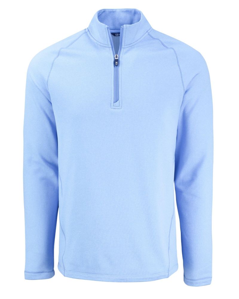 Men's Cutter and Buck Peshastin Fleece Long Sleeve Half Zip Pullover