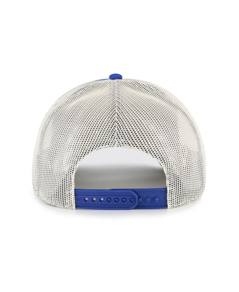 Men's '47 Royal New York Rangers Emmett Heavy Twill Trucker Hitch Rope Adjustable Hat