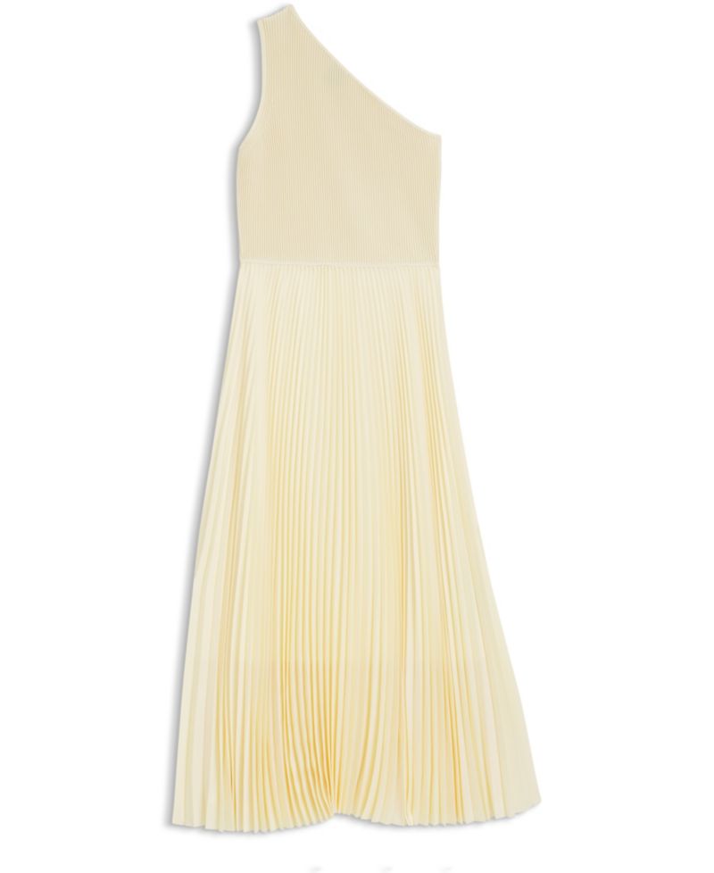 BOSS by Women's Skirt Rib-Knit One-Shoulder Dress