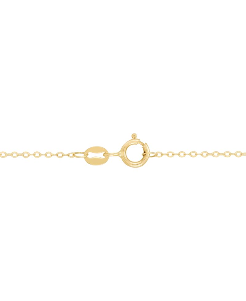 Heart Pendant Necklace in 10k Yellow Gold