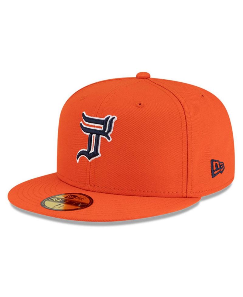 x Hyperfly Men's Orange Detroit Tigers 59FIFTY Fitted Hat