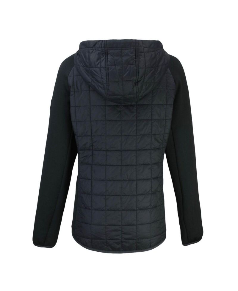 Women's Black Baltimore Ravens Rainier PrimaLoft Eco Full-Zip Hybrid Jacket