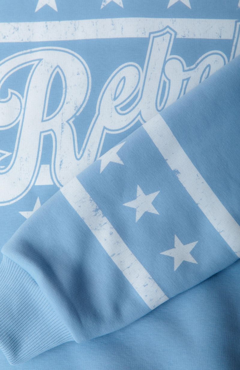 Women's Rebels Stars Dropped Shoulder Sweat