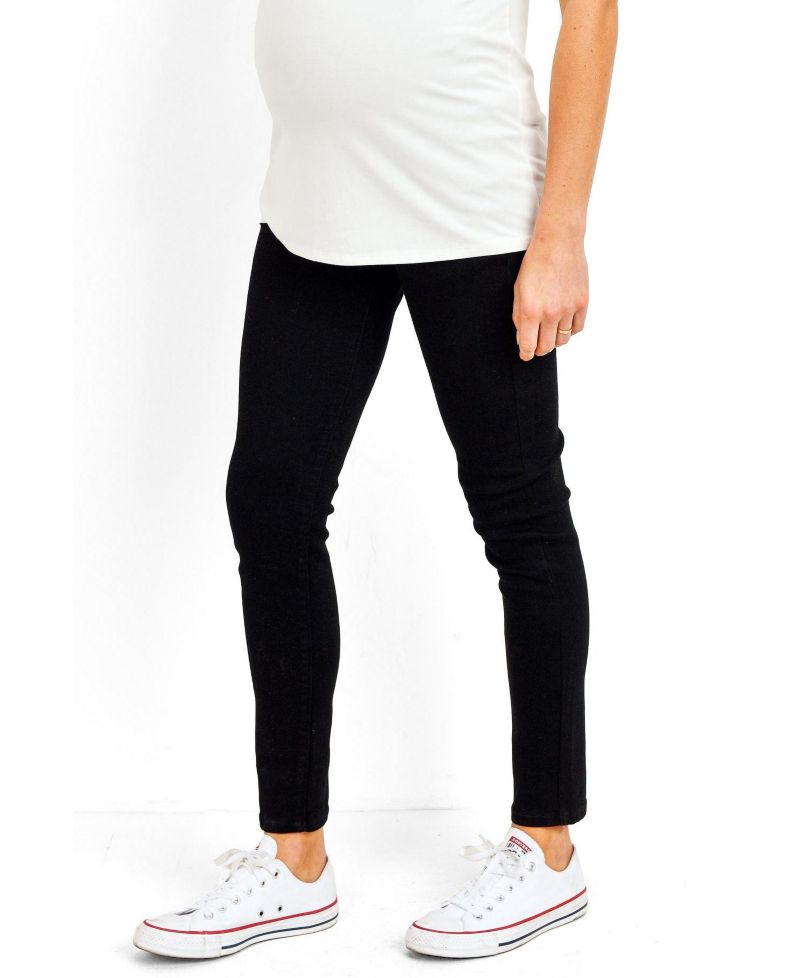 Over the Belly Maternity Skinny Jeans with Pockets