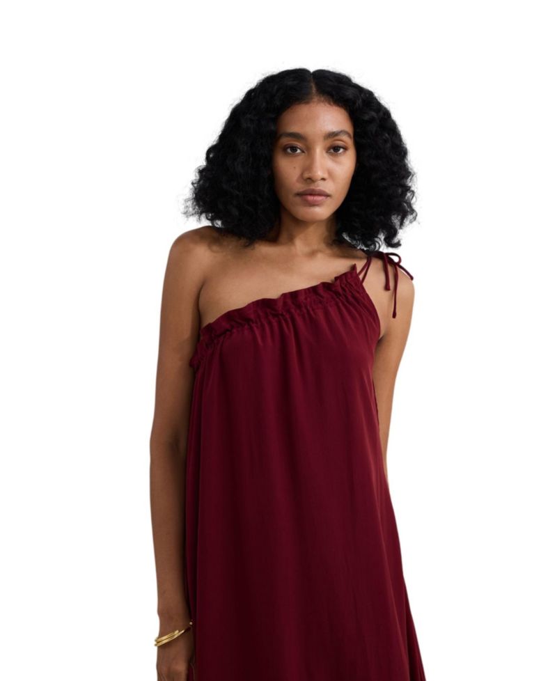 Women's One-shoulder Midi dress
