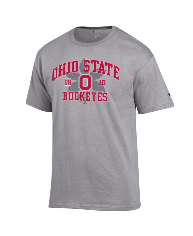 Men's Heather Gray Ohio State Buckeyes Varsity T-Shirt