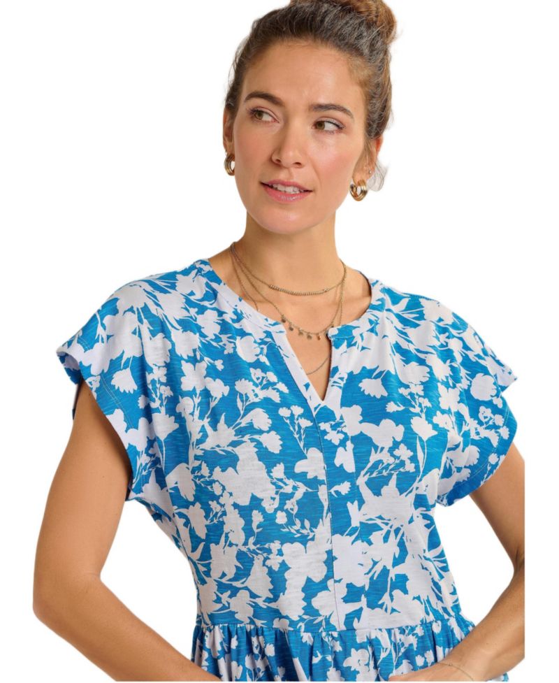 Women's Ranieli Floral Print Midi Dress