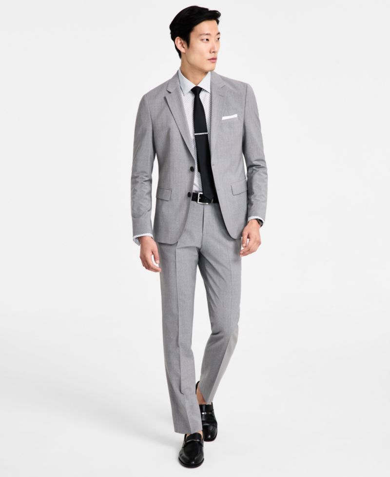 Men's Modern-Fit Wool-Blend Suit Separate