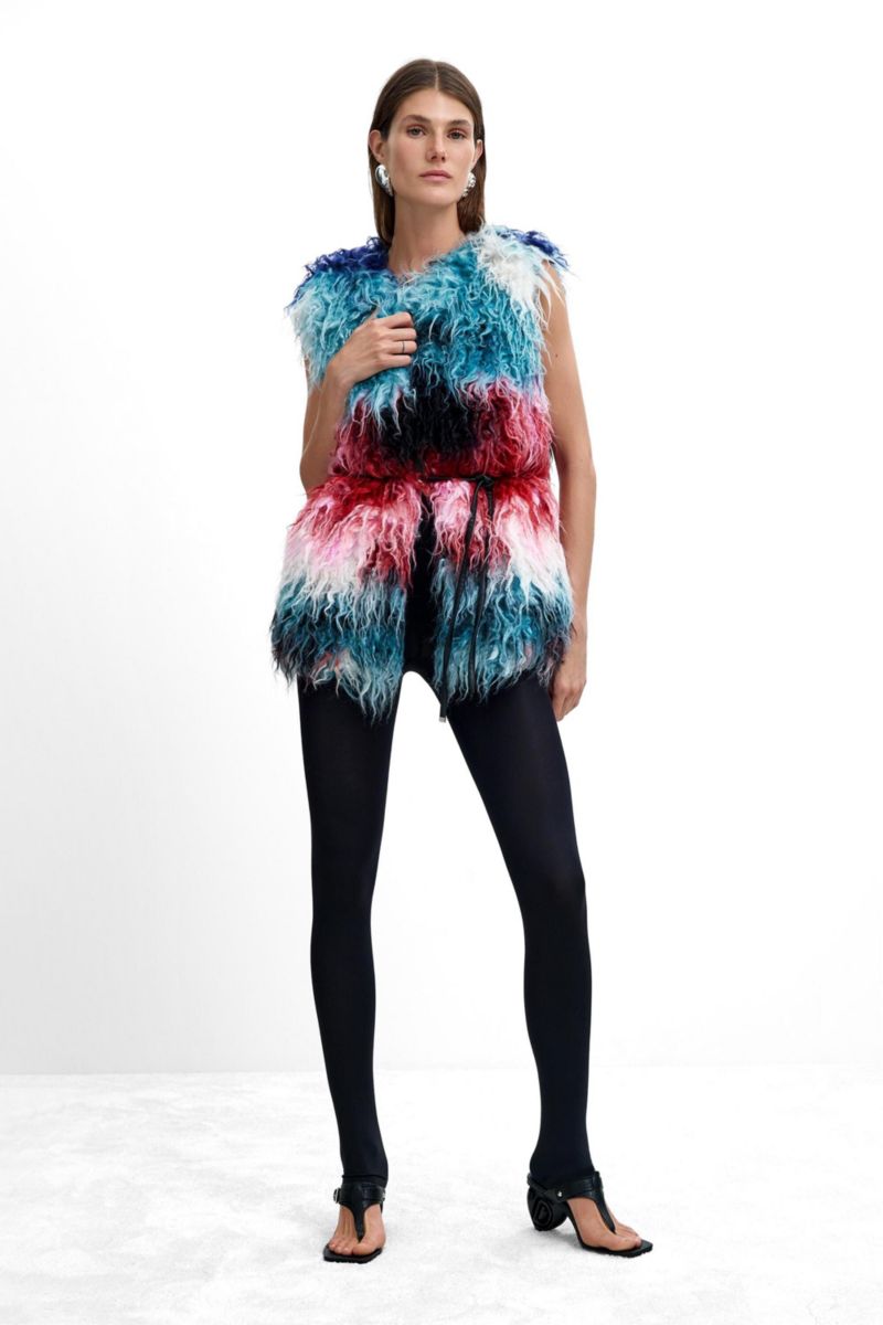 Women's Synthetic Fur Vest M.C. Lacroix