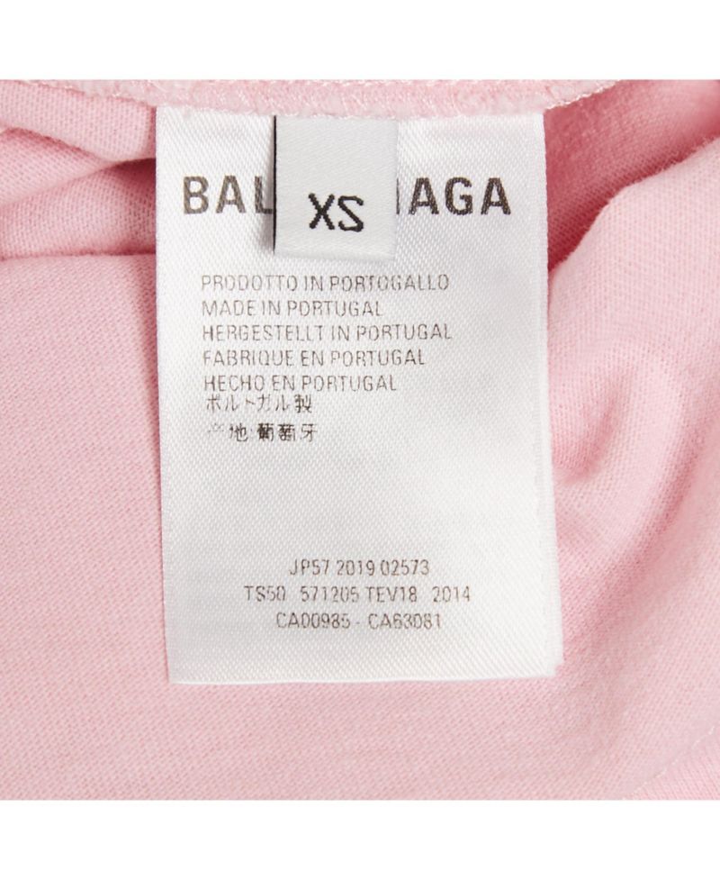 Women's Pink Logo Print Cotton Oversized T-Shirt