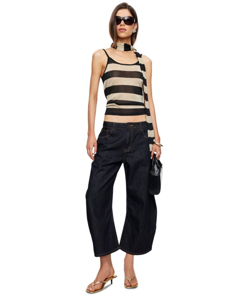 Women's Horseshoe Cropped Jeans