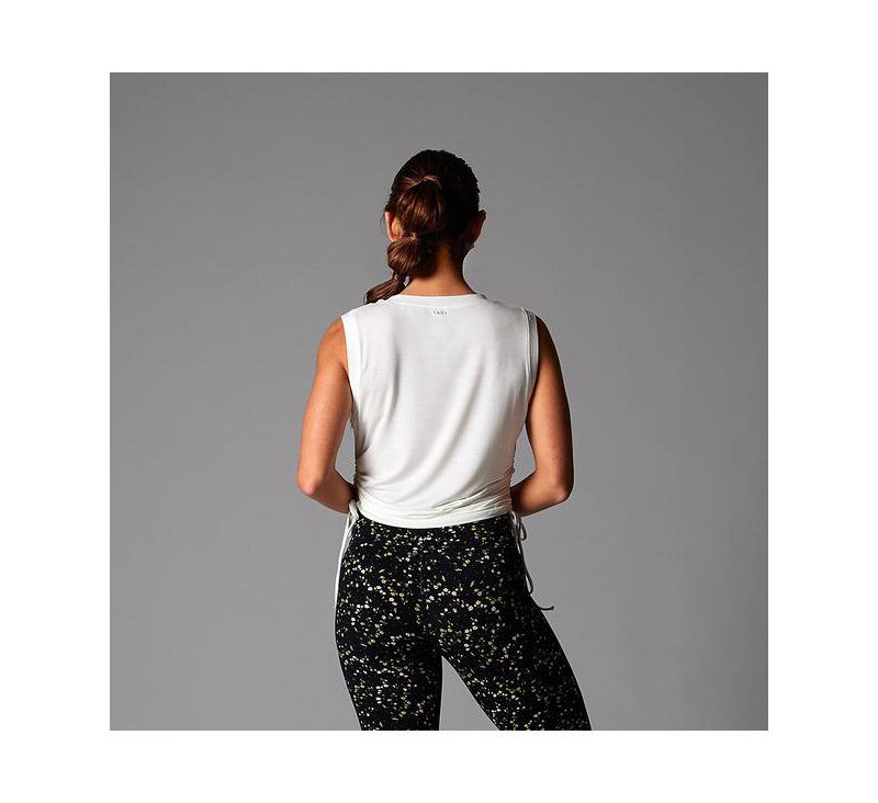 Women's Crop Side Tie Tank