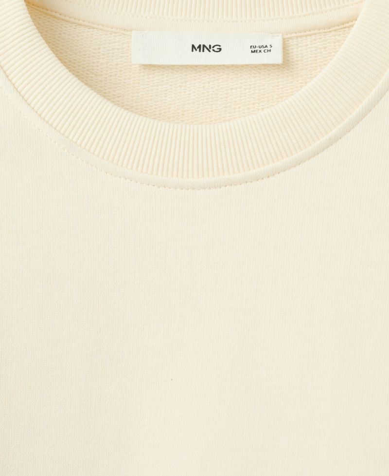 Women's Round-Neck Cotton Sweatshirt