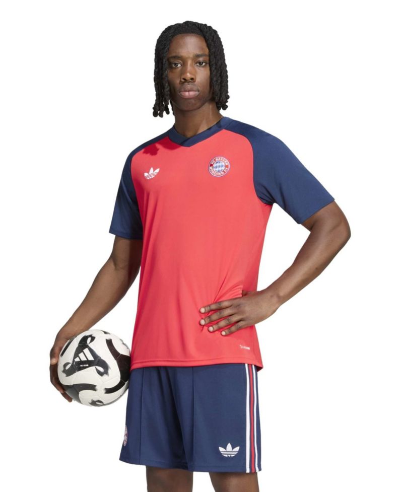 Men's Red Bayern Munich 2026/27 Away Pre-Match Top