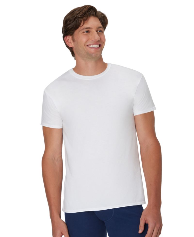 Men's Ultimate Crewneck Undershirts, 6-Pack