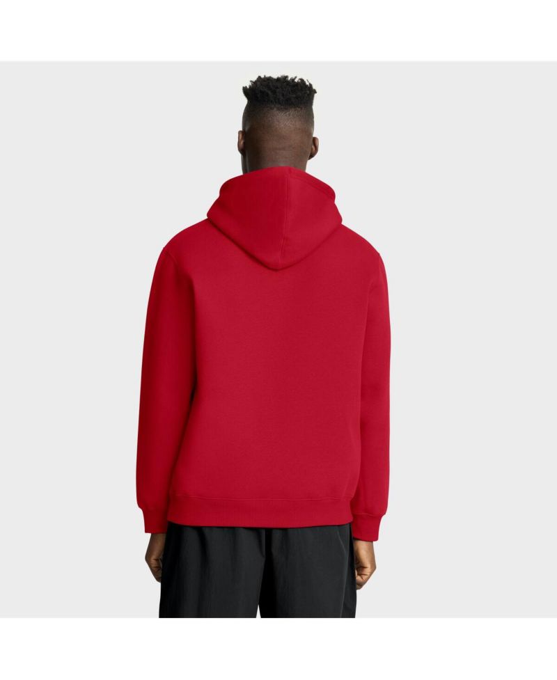 Men's Scarlet San Francisco 49ers Right Tackle Legacy Pullover Hoodie