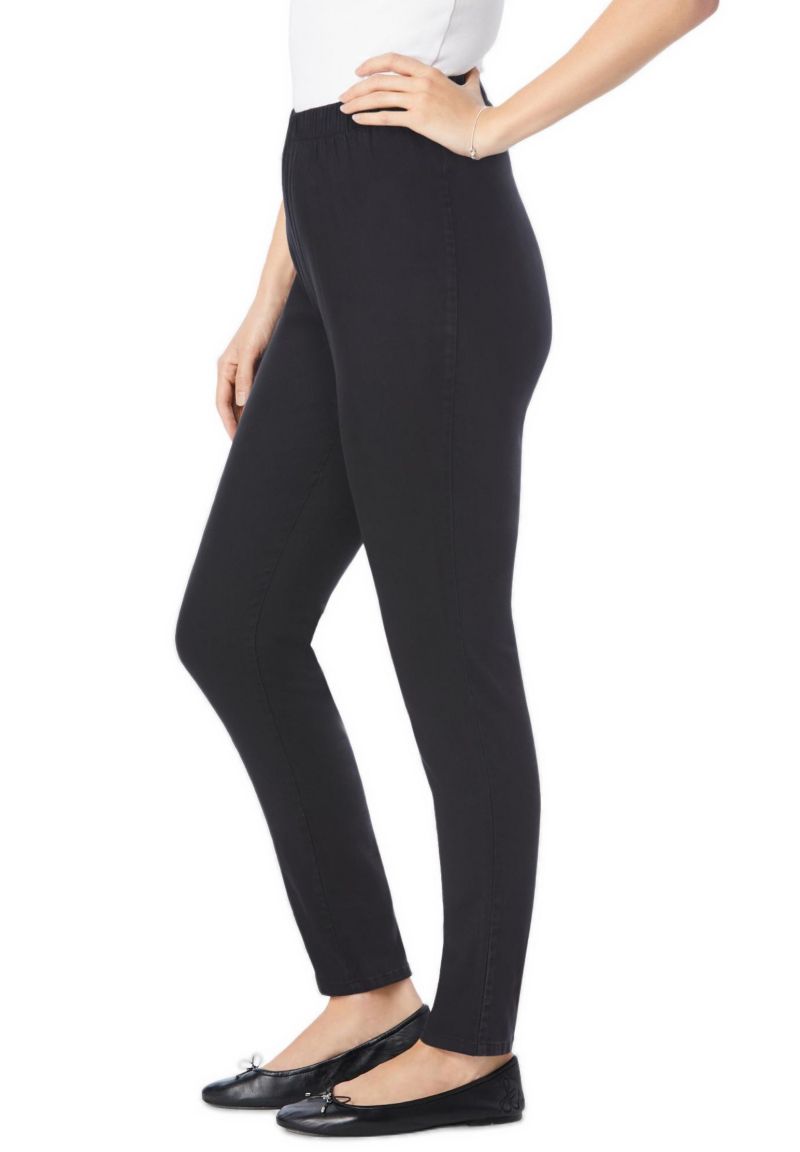 Women's Within Fineline Stretch Denim Skinny Pull-On Jeans
