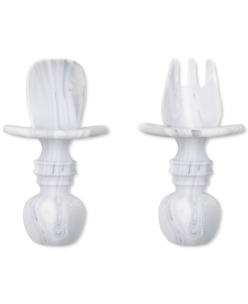 Baby Boys or Baby Girls Silicone Chewtensils