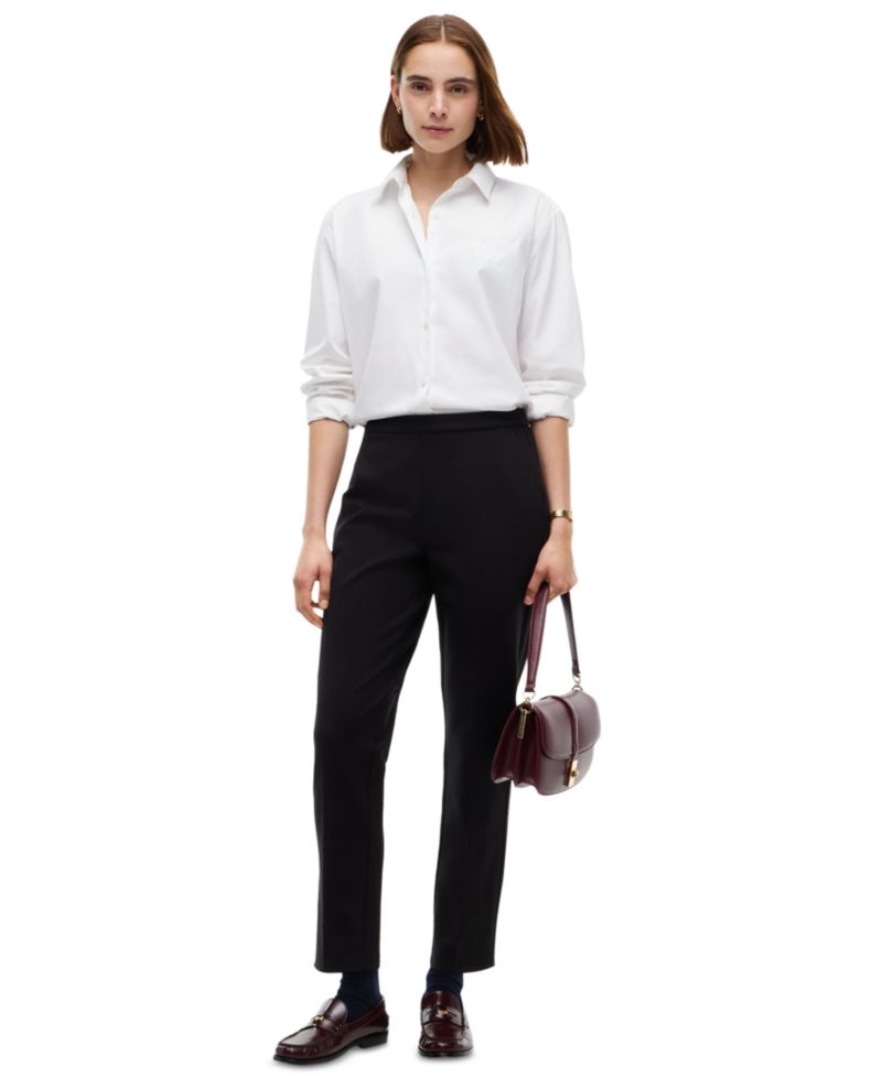 Women's Straight Slim Pull-On Pants