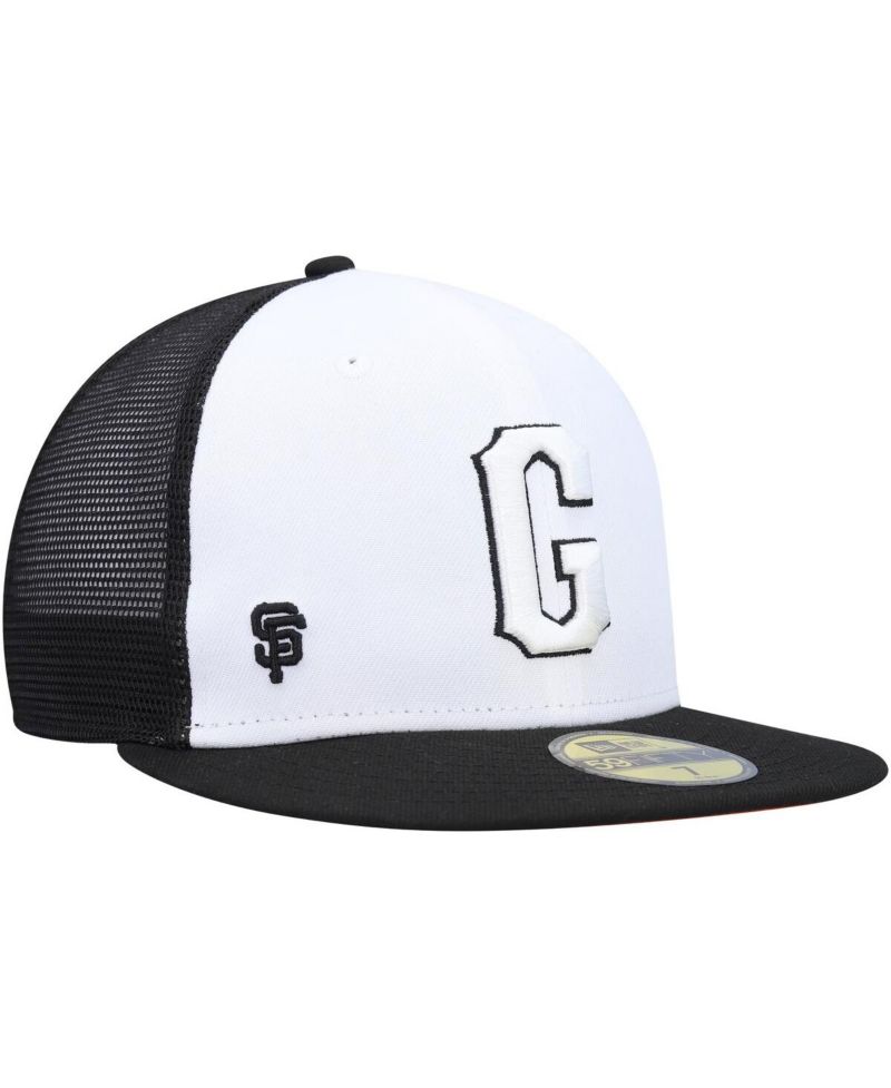 Men's White, Black San Francisco Giants 2023 On-Field Batting Practice 59FIFTY Fitted Hat