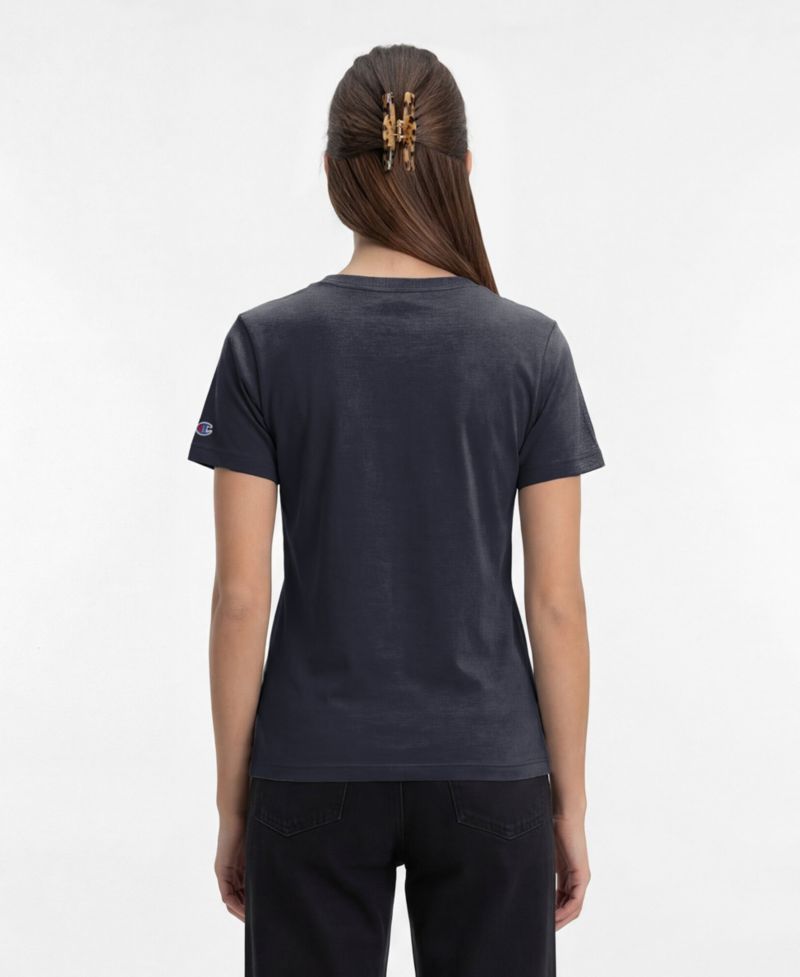 Women's New York Yankees Core V-Neck Classic Fit T-Shirt